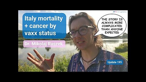 VACCINATED VS. UNVACCINATED : 296,000 PEOPLE ITALIAN STUDY ABOUT MORTALITY & CANCER