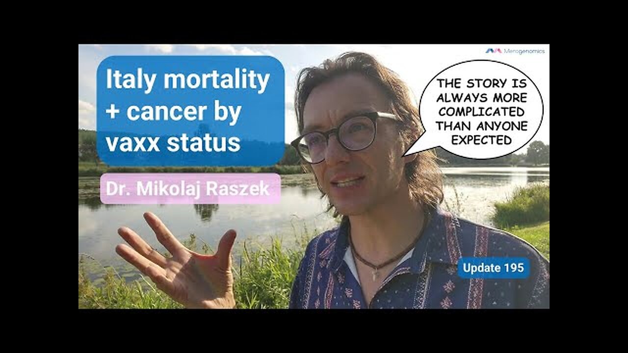 VACCINATED VS. UNVACCINATED : 296,000 PEOPLE ITALIAN STUDY ABOUT MORTALITY & CANCER