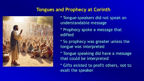 Video Bible Study: 1 Corinthians - #059