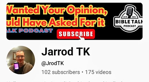 More & More Is Coming To Light Concerning "Jarrod TK" On YouTube