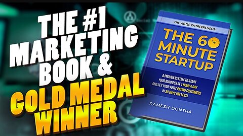 How "The 60 Minute Startup" Won Gold Medal ft. Celebrity Ghostwriter and Writing Coach Joshua Lisec