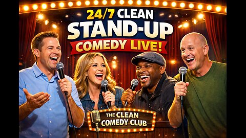 24/7 Clean Stand-Up Comedy Live | The Clean Comedy Club