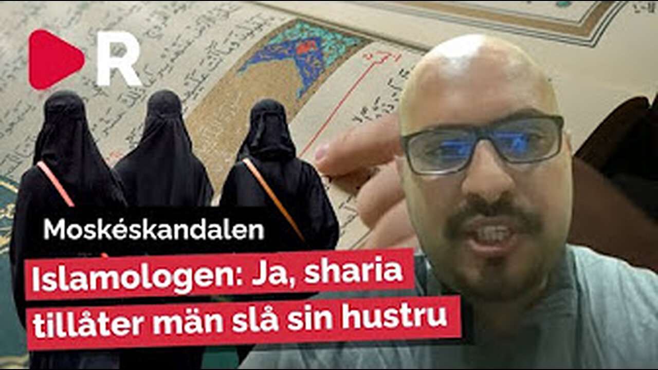 Islamologen bekräftar kvinnomisshandeln.