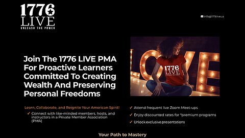 1776 LIVE ~ Brand Refresh