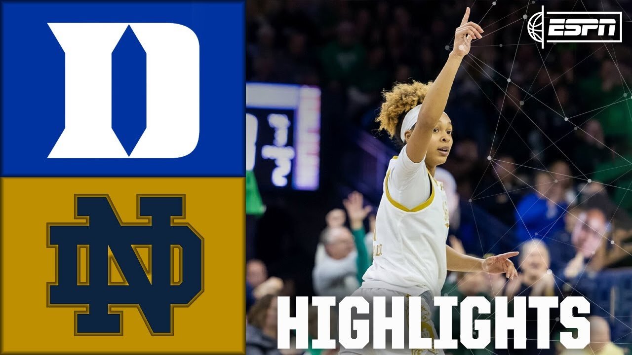 Duke Blue Devils vs. Notre Dame Fighting Irish | Full Game Highlights | ESPN College Basketball