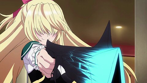 Absolute Duo - thugs surround Miyabi and Tomoe