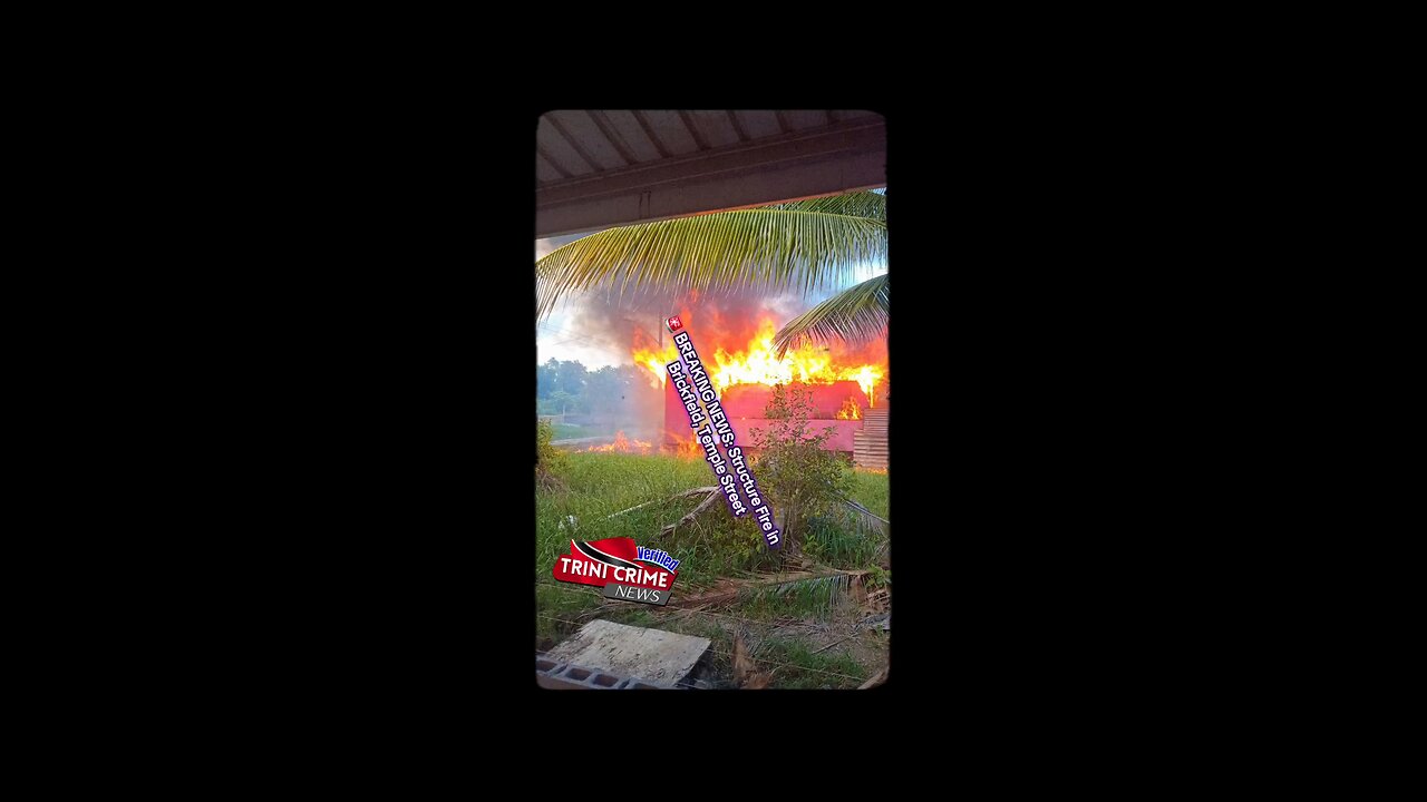 ​🚨 BREAKING NEWS: Structure Fire in Brickfield, Temple Street