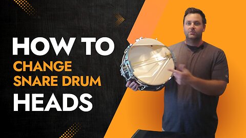 How To Change Snare Drum Heads