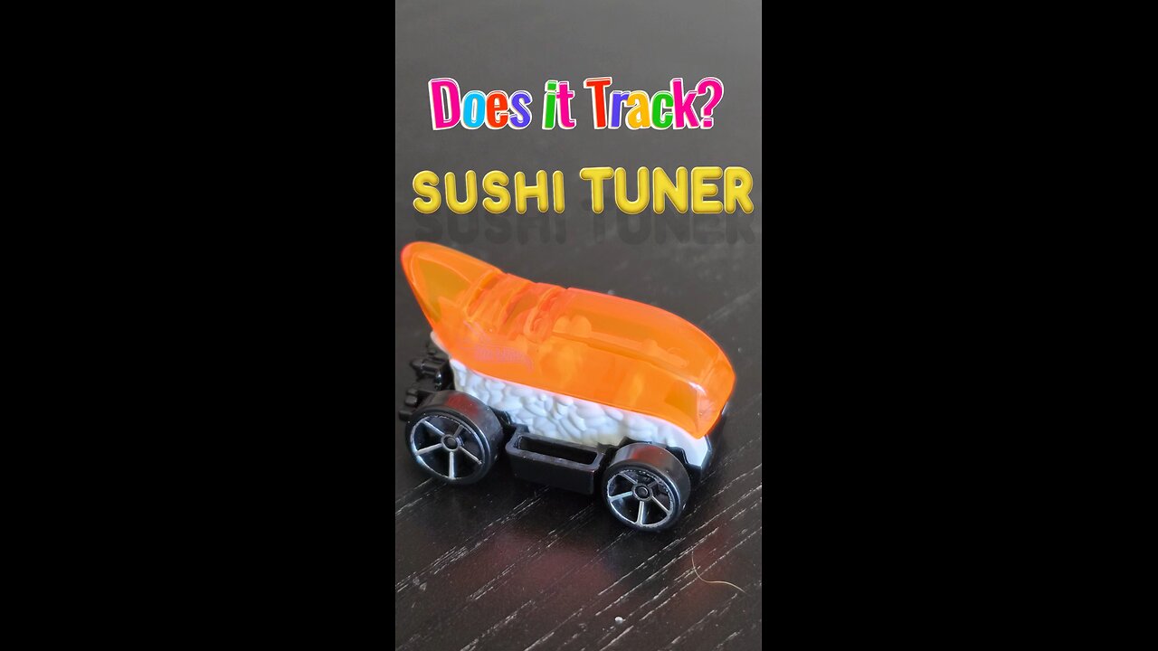 Does Hot Wheels Sushi Tuner Track?
