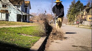 Lawn Edge MASTERY | Giving The UGLIEST Sidewalk A GLOWING Edge