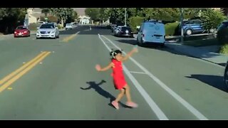 Tesla's AI Automatic Emergency Braking saves a child's life