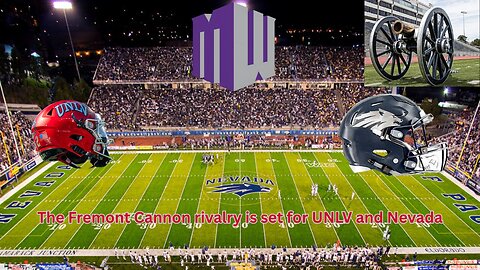 UNLV has the Fremont Cannon and does not look to give it up this year