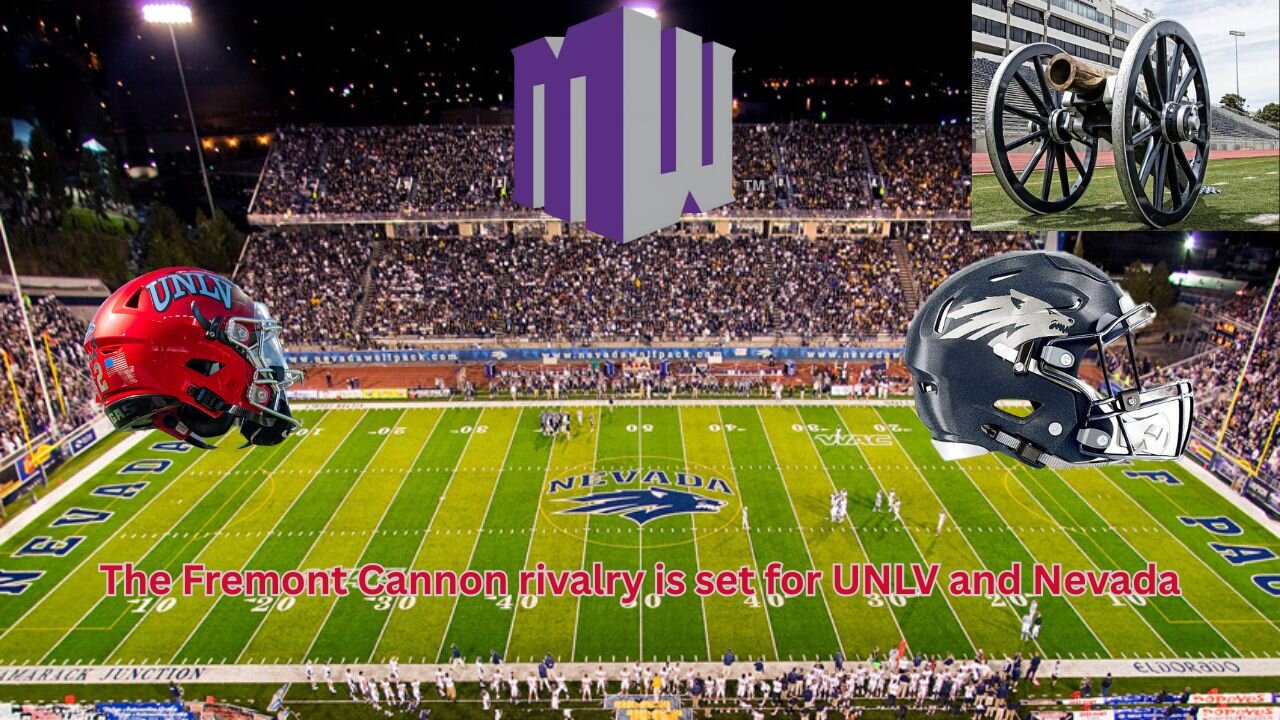 UNLV has the Fremont Cannon and does not look to give it up this year