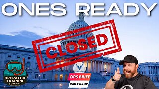 Ops Brief 105: Daily Drop - 1 Oct 2025 - Government Shutdown: Jets Still Fly, Bombs Don’t