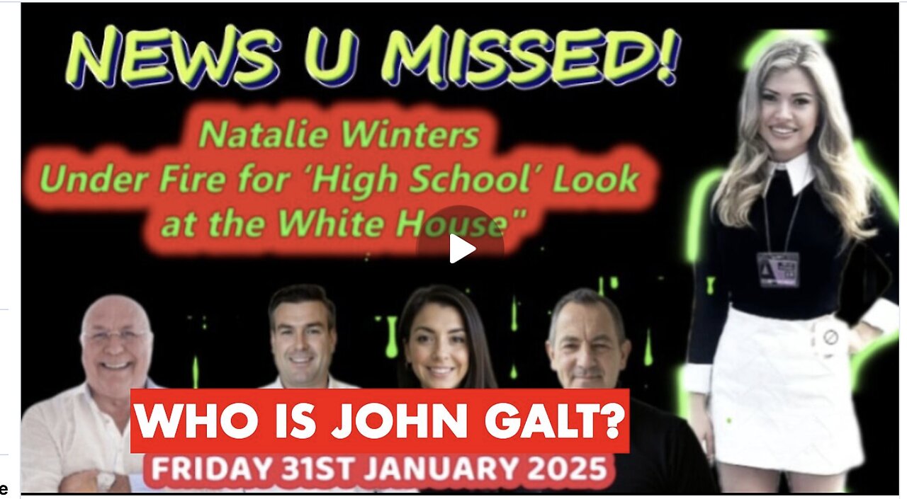 CHARLIE WARD DAILY NEWS-DS ATTACKS WH PRESS SEC. TRUMP CONFIRMS TARIFFS ON CANADA & MEXICO