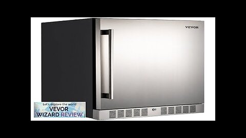 VEVOR 24'' Built-in Beverage Cooler 5.3 cu.ft. Stainless Steel Beverage Refrigerator Review