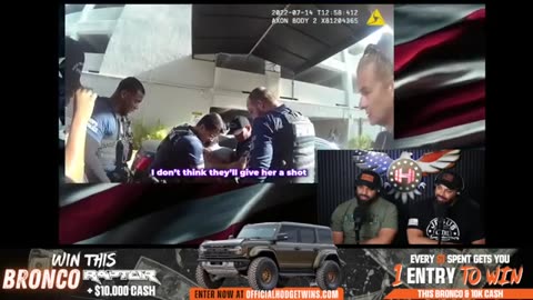 Wild Fight Between Female Security Guard and Cops Caught on Video!