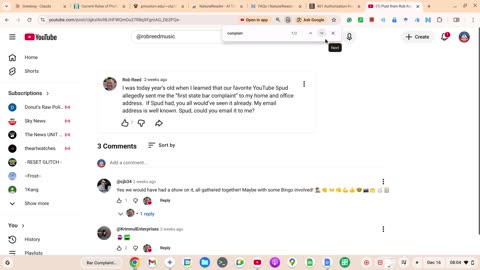 16 Dec 25 Reed Attempt for New Corrupt Offer/Solicits Private Communications with State Bar