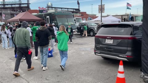 2 Minutes at one of Eagles v Commanders Conferance Championship Tailgate Lots