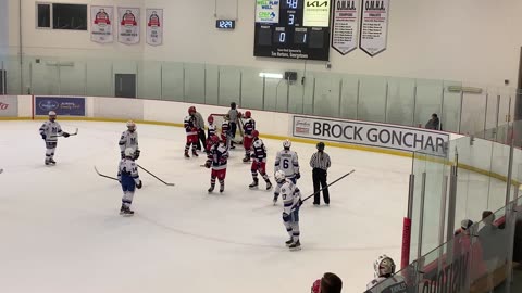 Exciting finish U15A Clarington v Milton