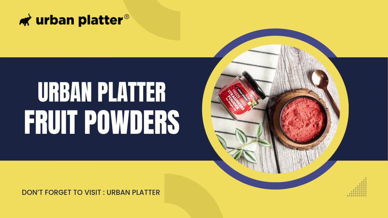 Smoothie Upgrade: How Urban Platter Fruit Powders Boost Nutrition Instantly
