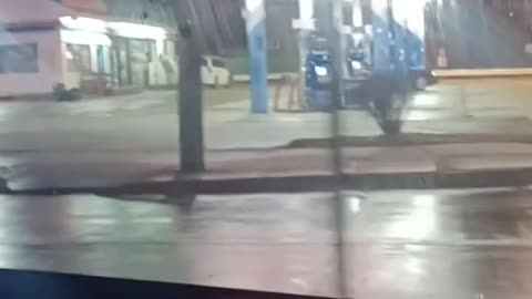 Linndale Police at Gas USA On West 117th Street & Bellaire Road In Cleveland Ohio