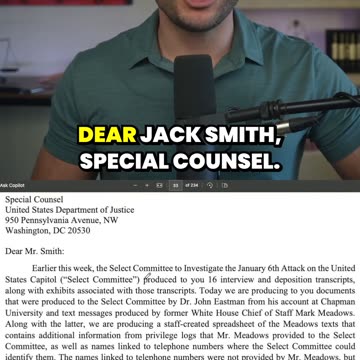 Liz Cheney CAUGHT HANDING Jack Smith Secret J6 Files