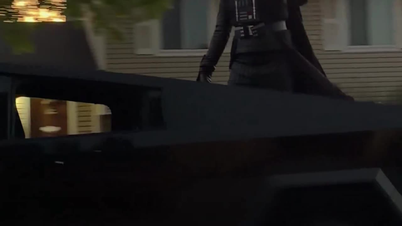 DARTH VADER #CYBERTRUCK #Halloween