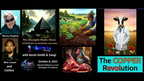 SHUNGITE REALITY 10/9/25 - Kevin Smith & Sangi on Carnivore Diet and Other Health Hints