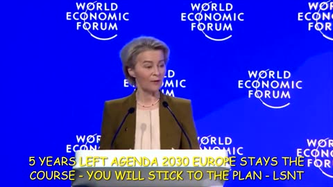 Ursula von der Leyen - EUROPE WILL STAY THE COURSE! GREEN ENERGY