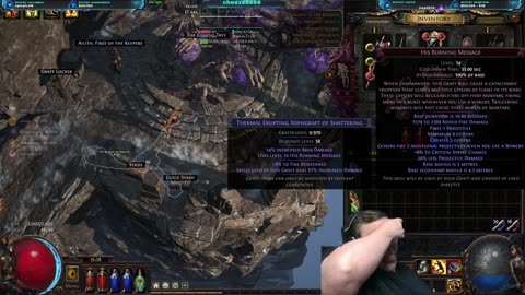 Day 2 already thinking about reroll but we stick to Boneshatter for now