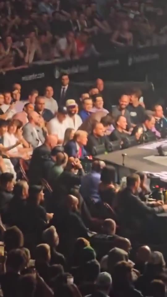 Entire UFC Arena sings F Joe biden