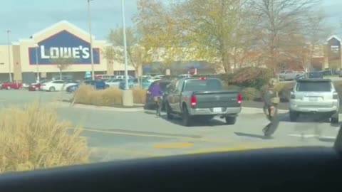 DHS agents detained an illegal alien at the Greensboro Lowe's today in North Carolina.