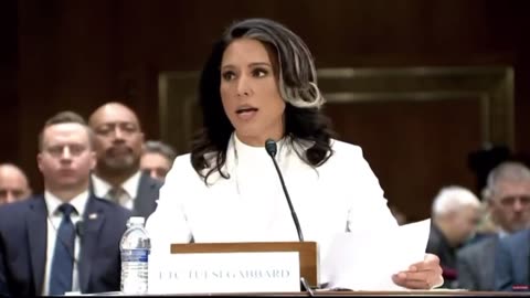 Tulsi Gabbard Criticizes The Intel Community at Confirmation Hearing