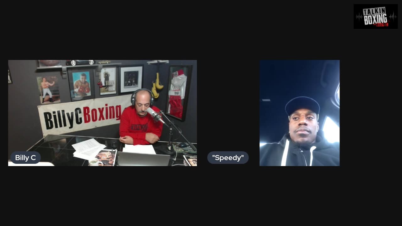 Rashidi "Speedy" Ellis Interview on Talkin Boxing with Billy C - 10-22-2025