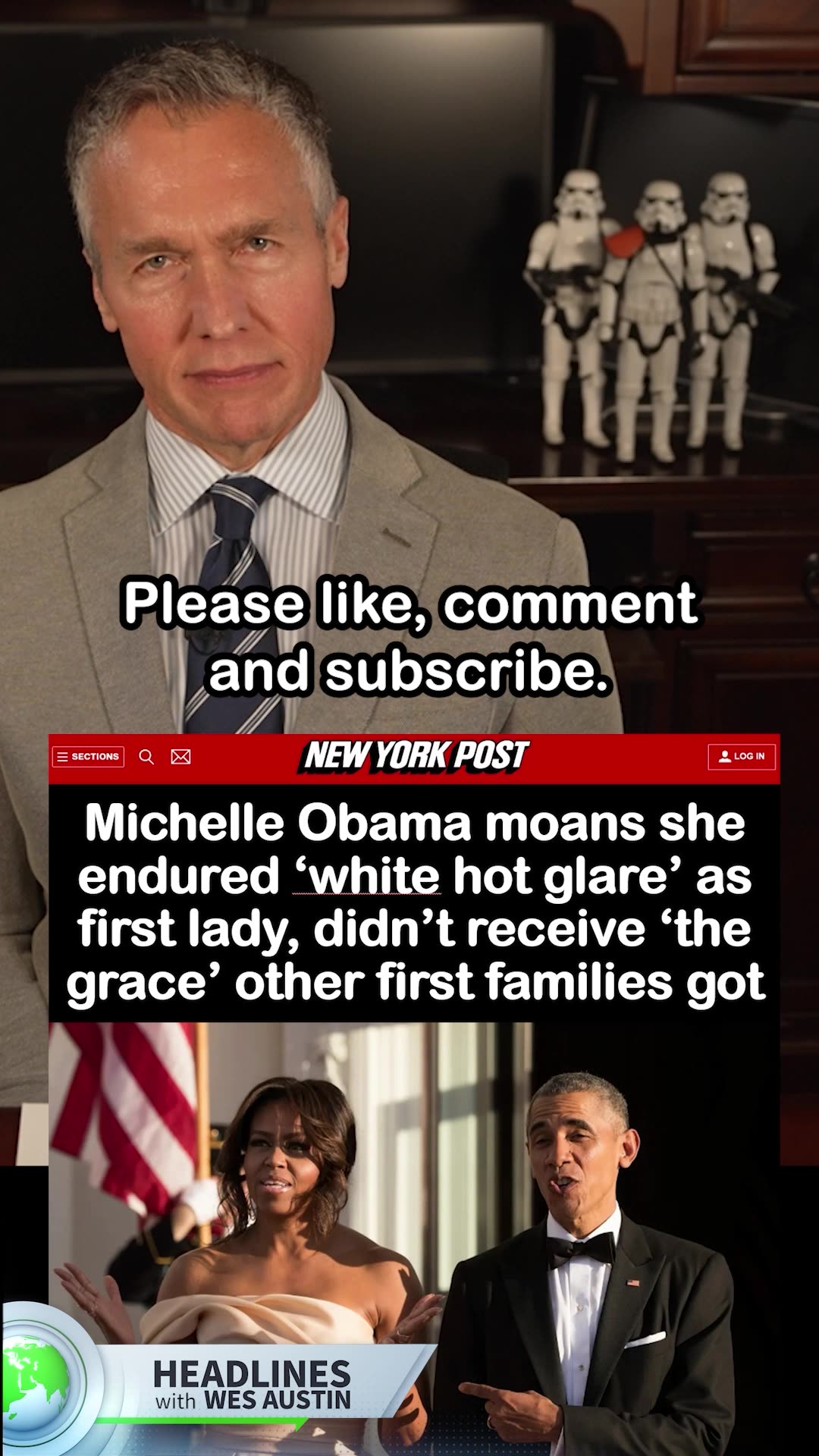 Michelle Obama Says She Didn’t Get the ‘Grace’ Other First Ladies Got