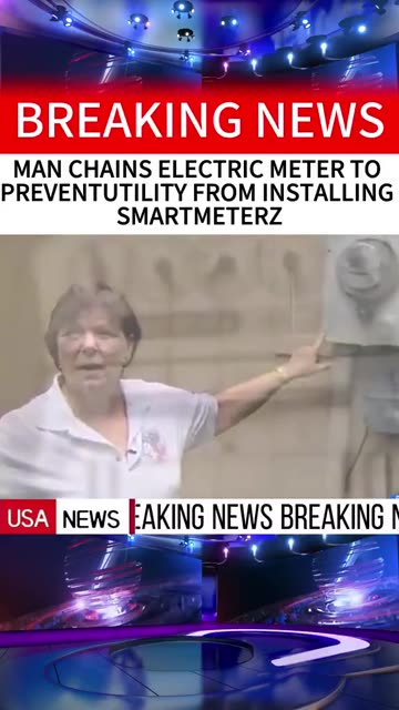 power companies were breaking into people's homes to install smart meters...
