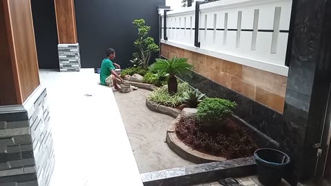 Creating a Mini Garden at Home | Simple DIY Process"