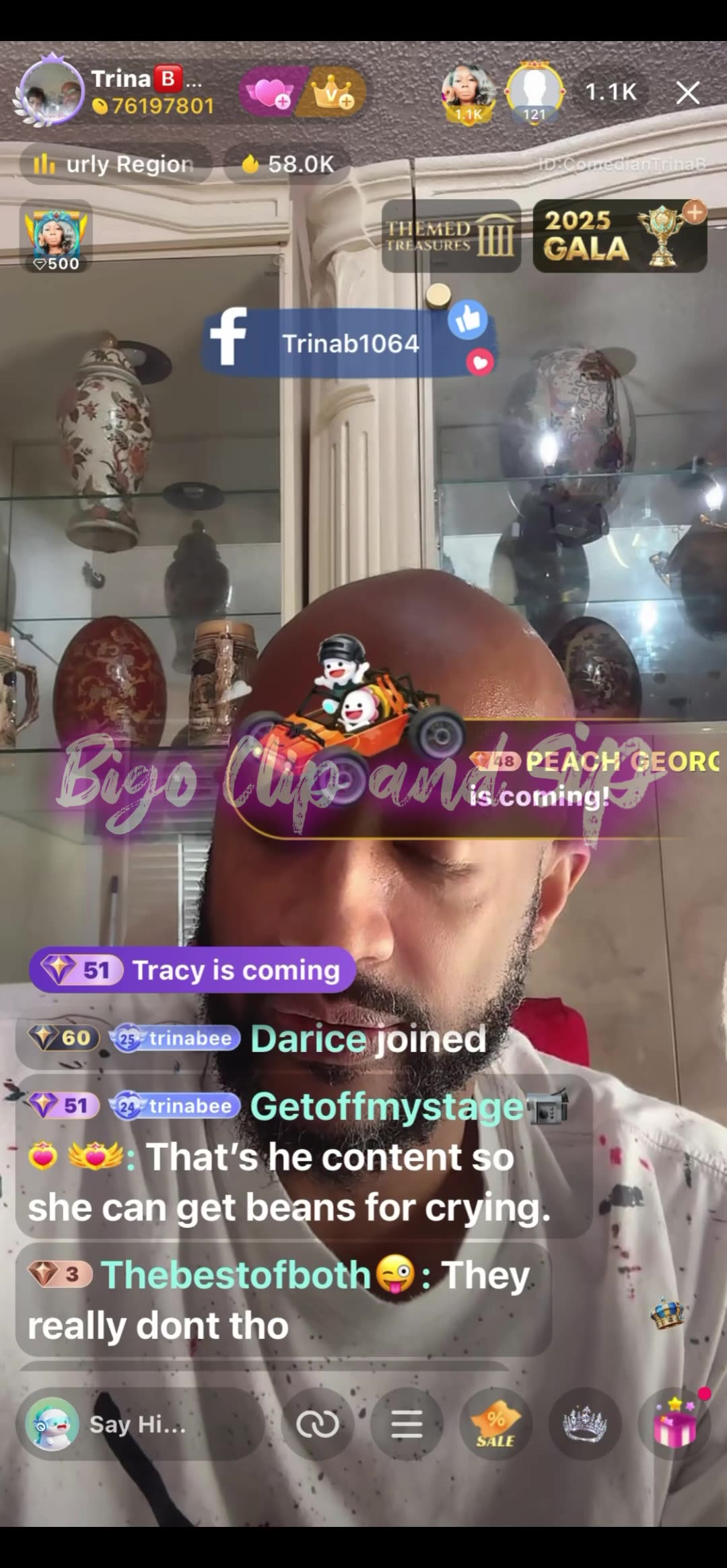 TrinaB says Supa spit on Liyah n talks about situation 12/8/25 #bigoclipandsip