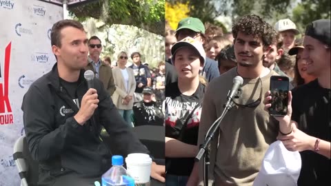 Charlie Kirk Effortlessly Defends Israel's Right to Exist