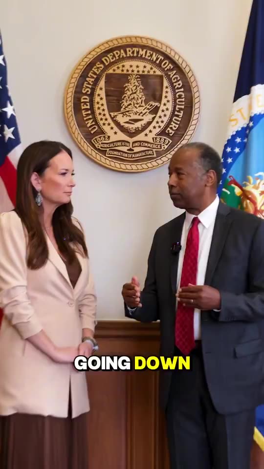 Dr. Ben Carson, is officially on the USDA team‼️ National Nutrition Advisor