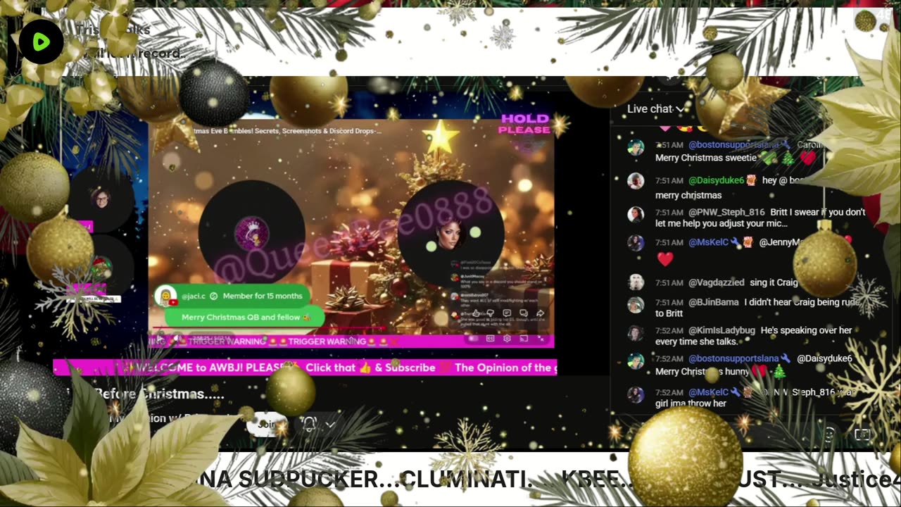 CHRISTMAS EVE 23:30 UK TIME...