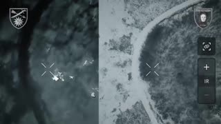 Russian Soldiers Caught in a Blizzard