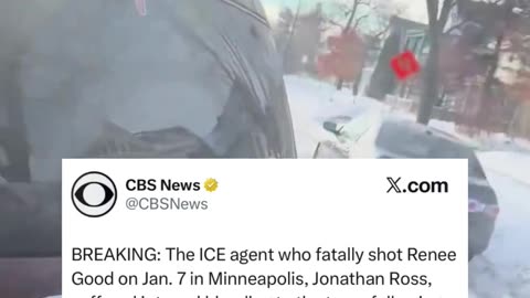 CBS News confirms the ICE agent who Renee Good attacked suffered internal bleeding in the torso.