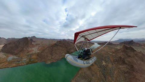 FIB Flight Into the Mountains Near Havasu