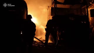 Ukrainian Cities Hit by Over 500 Drones and 40 Missiles Over 12 Hour-Period