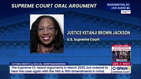 Justice Ketanji Brown Jackson argues that being black is like having a handicap or disability