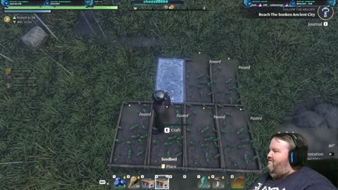 Building the farm closer to the new base then more exploration