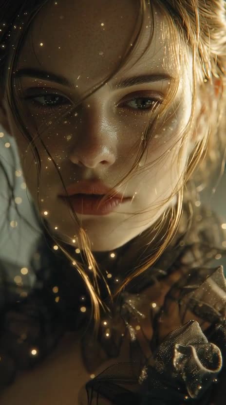 The video is made with AI, it may be artificial