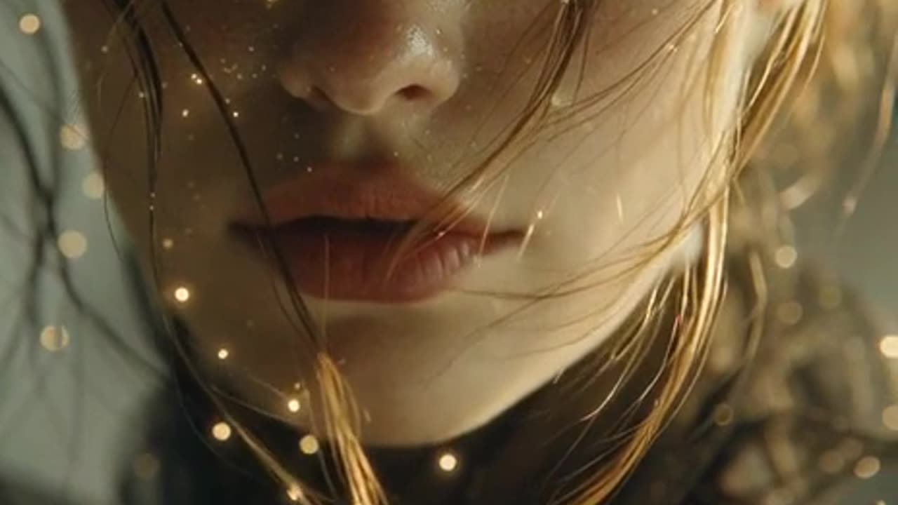 The video is made with AI, it may be artificial